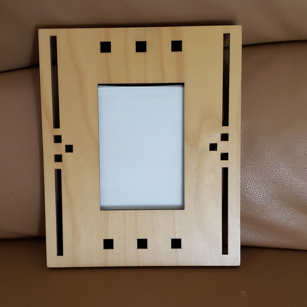 Decorative Lasercraft Wooden Picture / Photo Frame